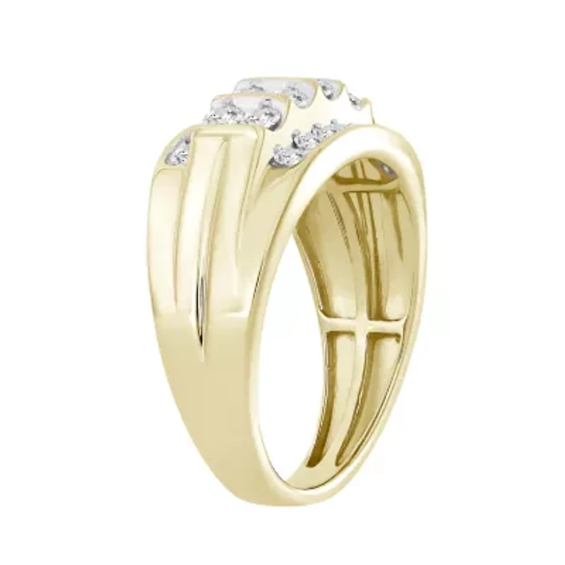 1ct. t.w. Diamond Men's Ring in 10K Yellow Gold