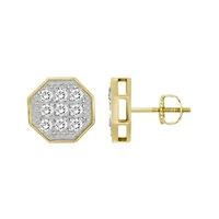 1/20ct. t.w. Diamond Stud Earring in 10K Yellow Gold