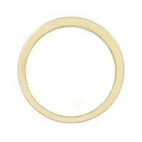 14K Yellow Gold 1/3ct Round Diamond Mens Band