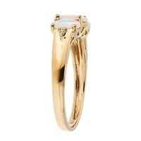 Ethiopian Opal Ring 10K Yellow Gold