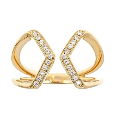 DIAMOND Ring 10K YELLOW GOLD