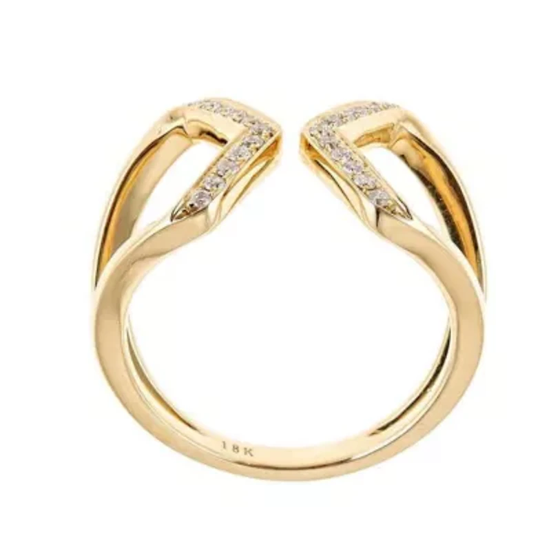 DIAMOND Ring 10K YELLOW GOLD