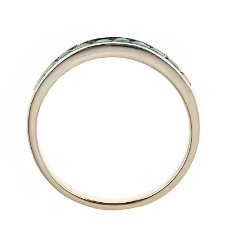 EMERALD Ring 10K YELLOW GOLD