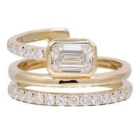 LAB Created GROWN DIAMOND Ring 14K YELLOW GOLD