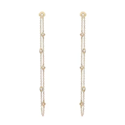 DIAMOND Earrings in 10K YELLOW GOLD