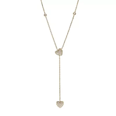 DIAMOND Necklace in 10K YELLOW GOLD