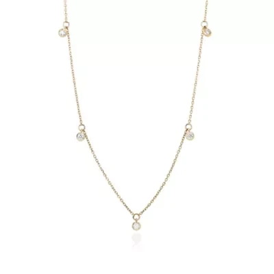 DIAMOND Necklace in 10K YELLOW GOLD