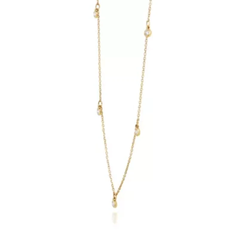 DIAMOND Necklace in 10K YELLOW GOLD