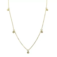 DIAMOND Necklace in 10K YELLOW GOLD