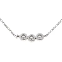 DIAMOND Necklace in 10K WHITE GOLD