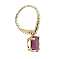 RUBY Necklace in 14K YELLOW GOLD