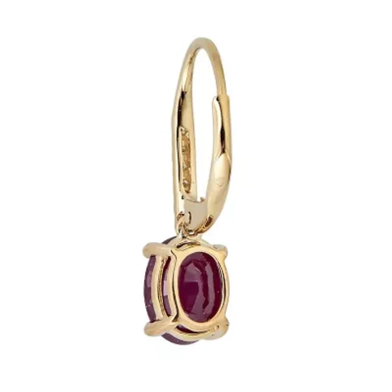 RUBY Necklace in 14K YELLOW GOLD