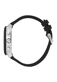Velocity Black Strap Watch