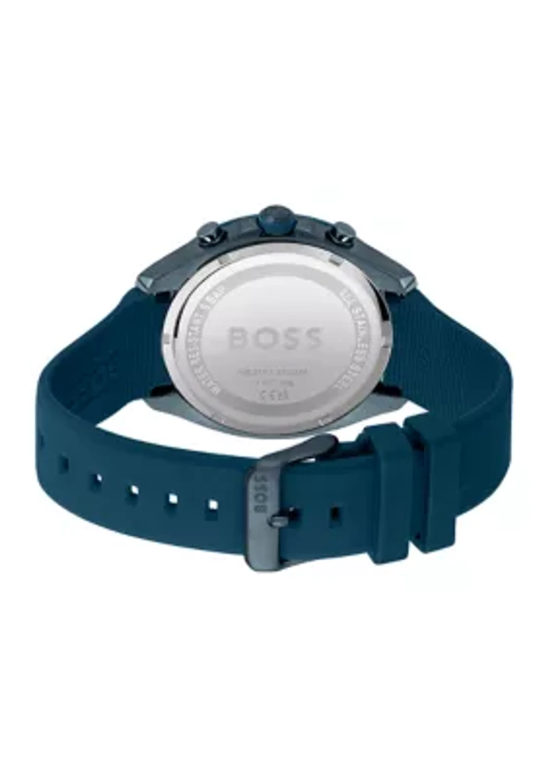 Velocity Blue Strap and Dial Watch