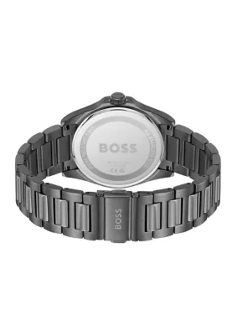 Strike Black Bracelet Blue Dial Watch
