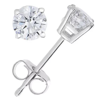 Lab Created 1.50 ct. t.w. Grown Diamond Stud Earrings 14K White Gold