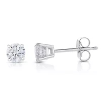 Lab Created 1.50 ct. t.w. Grown Diamond Stud Earrings 14K White Gold