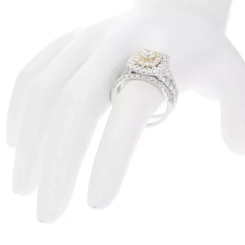 ct. t.w. Diamond Bridal Set 14K Yellow Gold