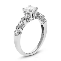 Lab Created ct. t.w. Engagement Ring 14K White Gold