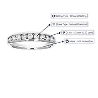 ct. t.w. Diamond Wedding Band 14K Gold