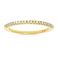 1/ ct. t.w. Diamond Wedding Band 10K Gold