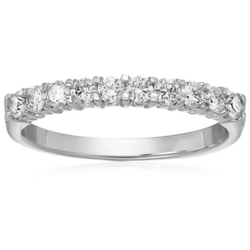 ct. t.w. Diamond Wedding Band 14K White Gold