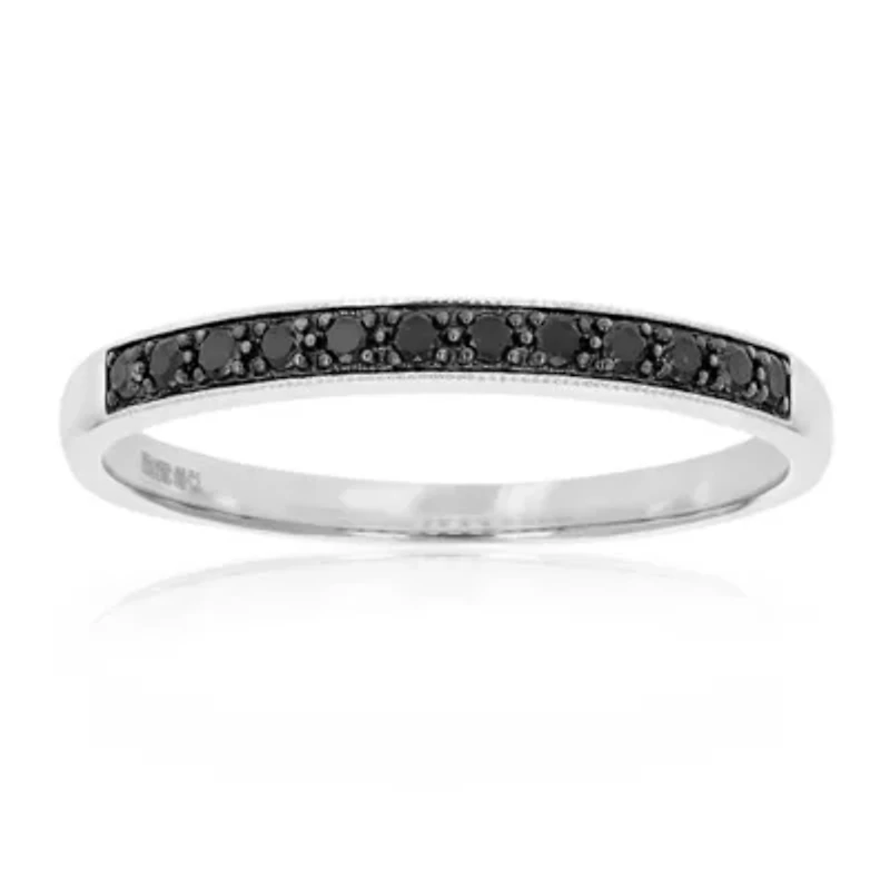1/ ct. t.w. Diamond Wedding Band 925 Sterling Silver