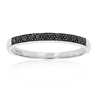 1/ ct. t.w. Diamond Wedding Band 925 Sterling Silver