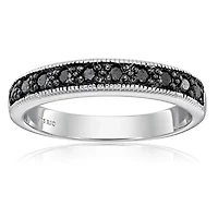 1/ ct. t.w. Diamond Wedding Band 925 Sterling Silver