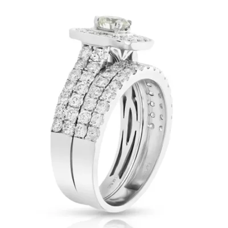ct. t.w. Diamond Bridal Set 14K Gold