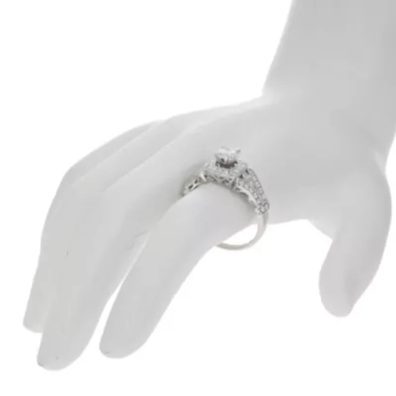 1 ct. t.w. Diamond Engagement Ring 14K White Gold