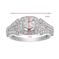 1 ct. t.w. Diamond Engagement Ring 14K White Gold