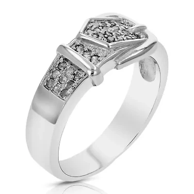 1/ ct. t.w. Diamond Wedding Band 925 Sterling Silver