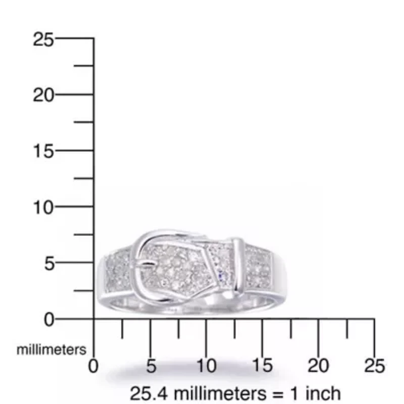1/ ct. t.w. Diamond Wedding Band 925 Sterling Silver