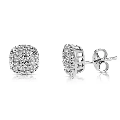 1/10 ct. t.w. Diamond Stud Earrings in 925 Sterling Silver