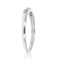 1/10 ct. t.w. Champagne Diamond Wedding Band in 925 Sterling Silver