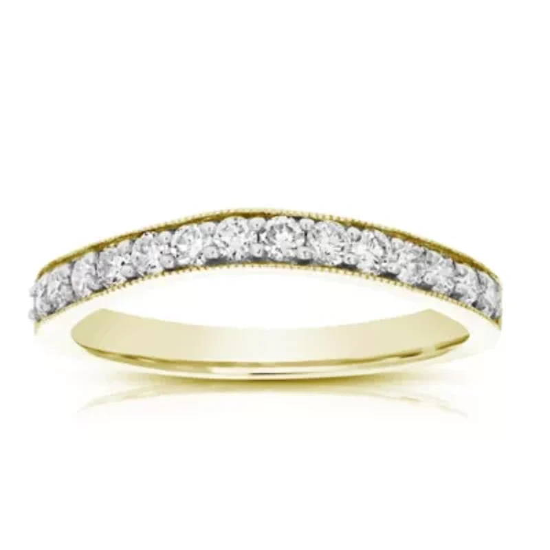 1/2 ct. t.w. Diamond Wedding Band in 14K Yellow Gold