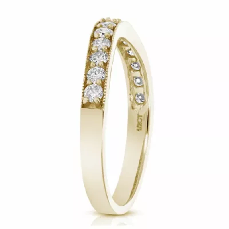 1/2 ct. t.w. Diamond Wedding Band in 14K Yellow Gold