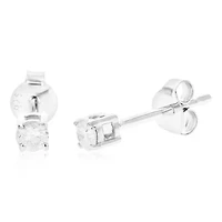 1/5 ct. t.w. Diamond Stud Earrings in 925 Sterling Silver