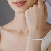 1.50 Ct.tw Natural Diamond Fashion Bracelet in 925 Sterling Silver 8.5" inches