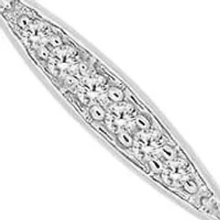 0.03 Ct.tw Natural Diamond Accent Navette Shape Stud Earrings in 10K White Gold