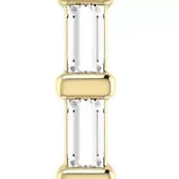 0.08 Ct.tw Baguette Cut Natural Diamonds Stud Earrings for Womens in 10K Yellow Gold