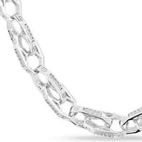 2.00 Ct.tw Natural Diamond Wedding Necklace in 925 Sterling Silver 22" inches