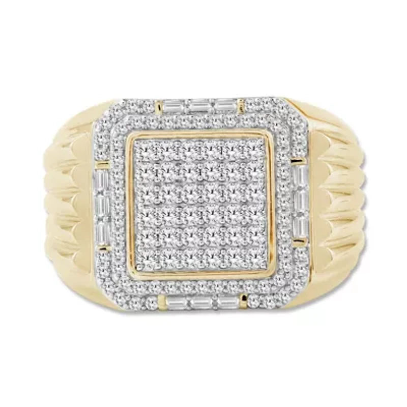 1.00 Ct.tw Natural Diamond Wedding Ring in 10K Yellow Gold