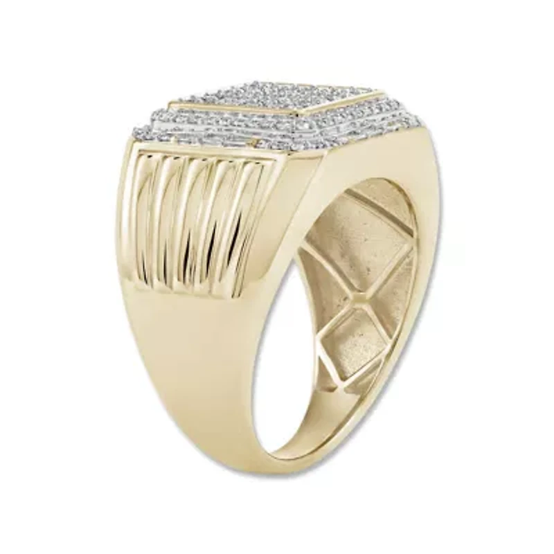 1.00 Ct.tw Natural Diamond Wedding Ring in 10K Yellow Gold