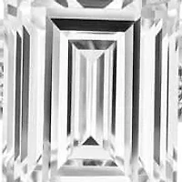 Lab Created 1.74 Cttw Emerald Cut Lab-Grown Diamond Wedding Ring in 14K White Gold, Size 7