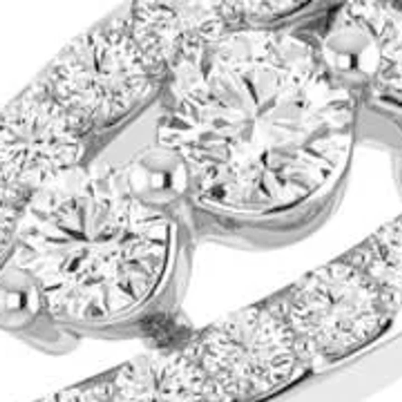 1/4 Ct.tw Round Cut Natural Diamond Fashion Wedding Ring in 925 Sterling Silver Size US -7