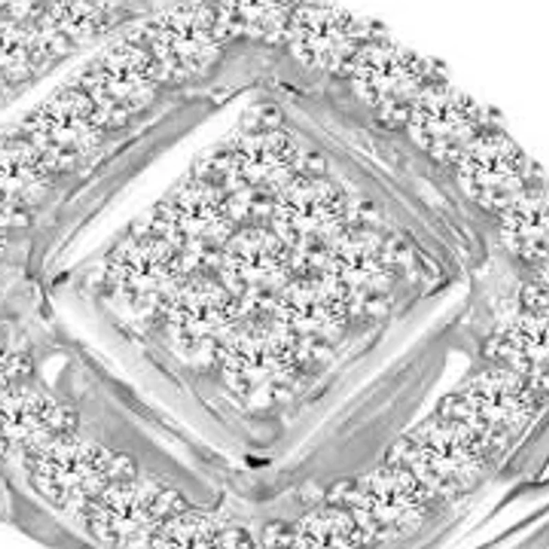 1/10 Ct.tw Natural Diamond Fashion Ring in 925 Sterling Silver