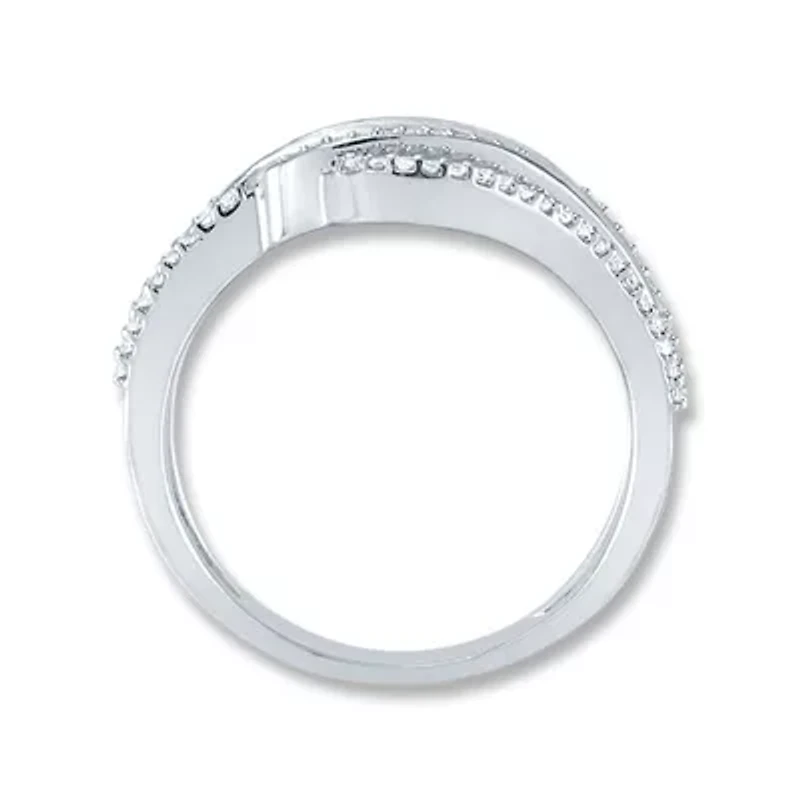 1/4 Ct.tw Natural Diamond Ring in 925 Sterling Silver