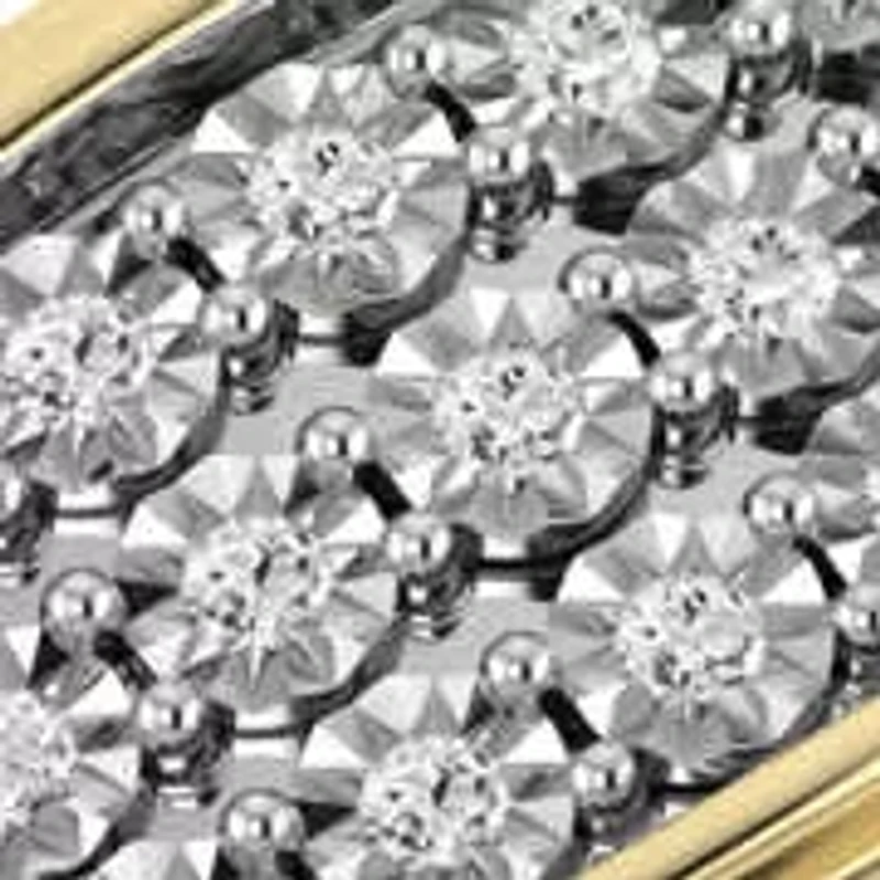 1/4 Ct.tw Natural Diamond Wedding Band/Ring in 10K Yellow Gold